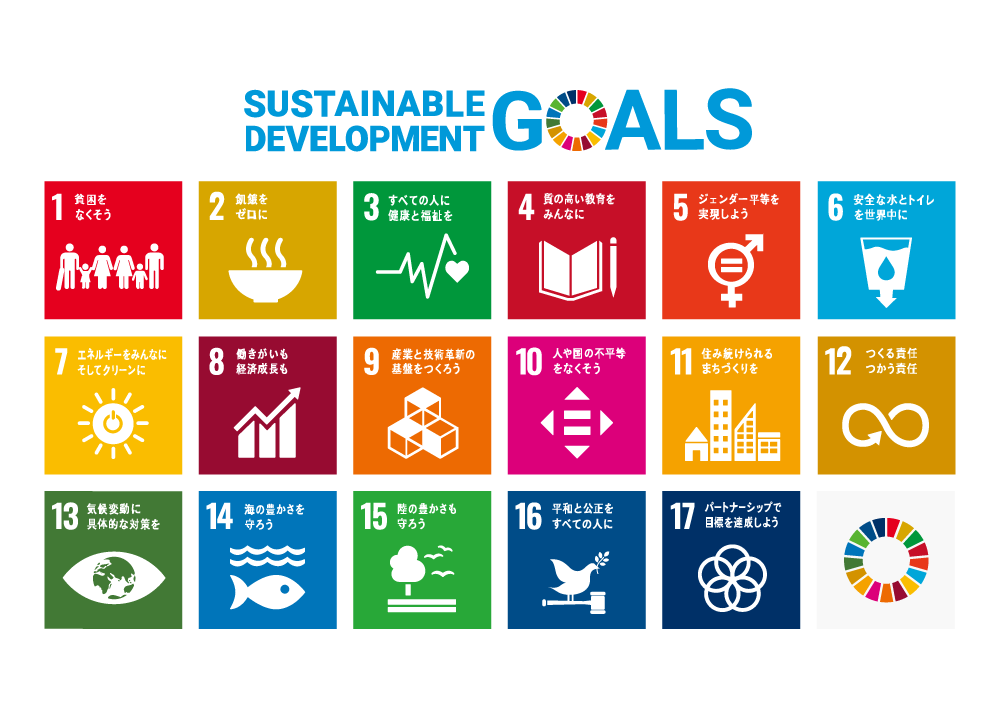 SDGsへの取り組み イメージ画像 