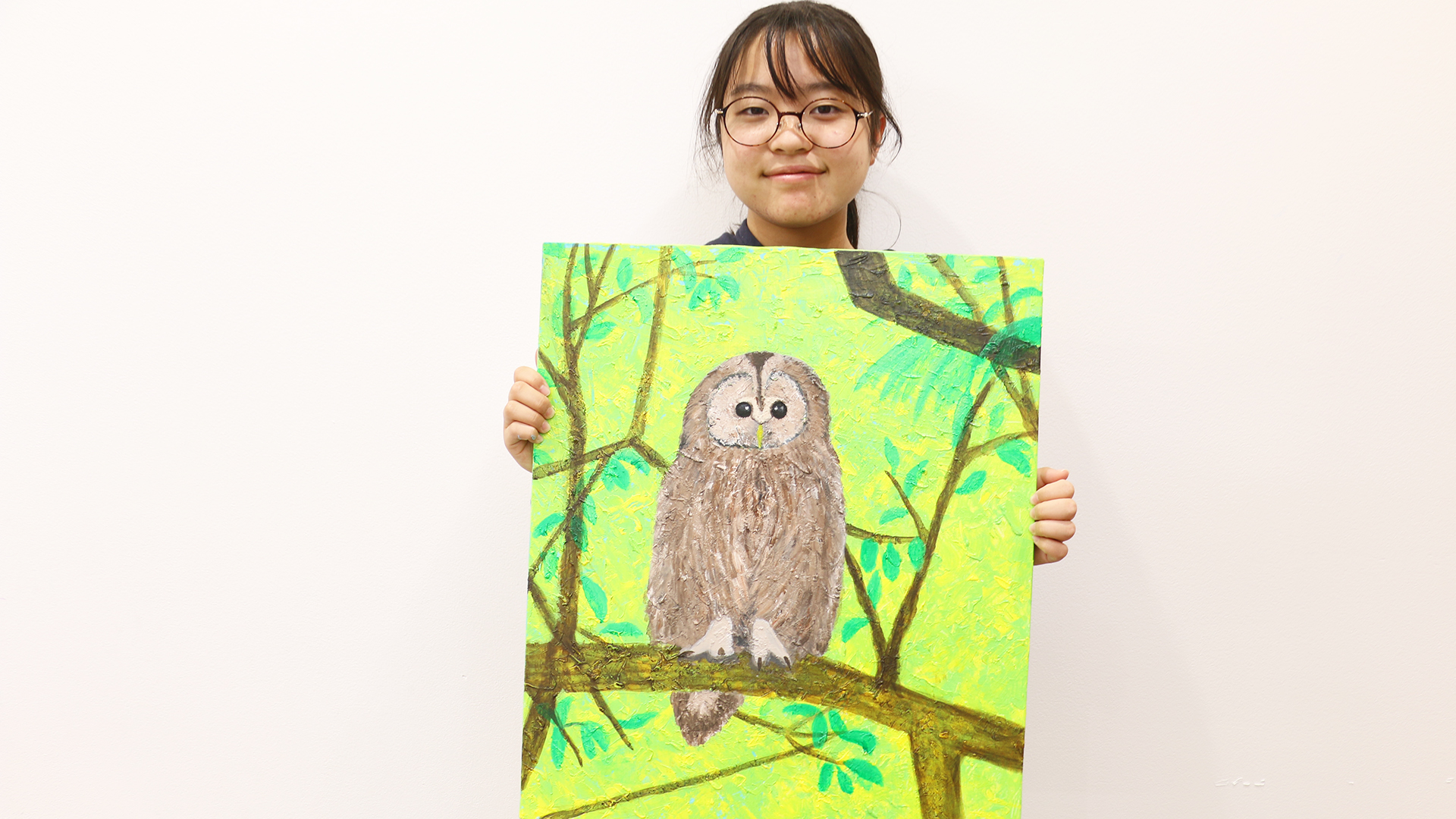 『森の若者』 絵画アトリエクラス　大辻陽和 イメージ画像 