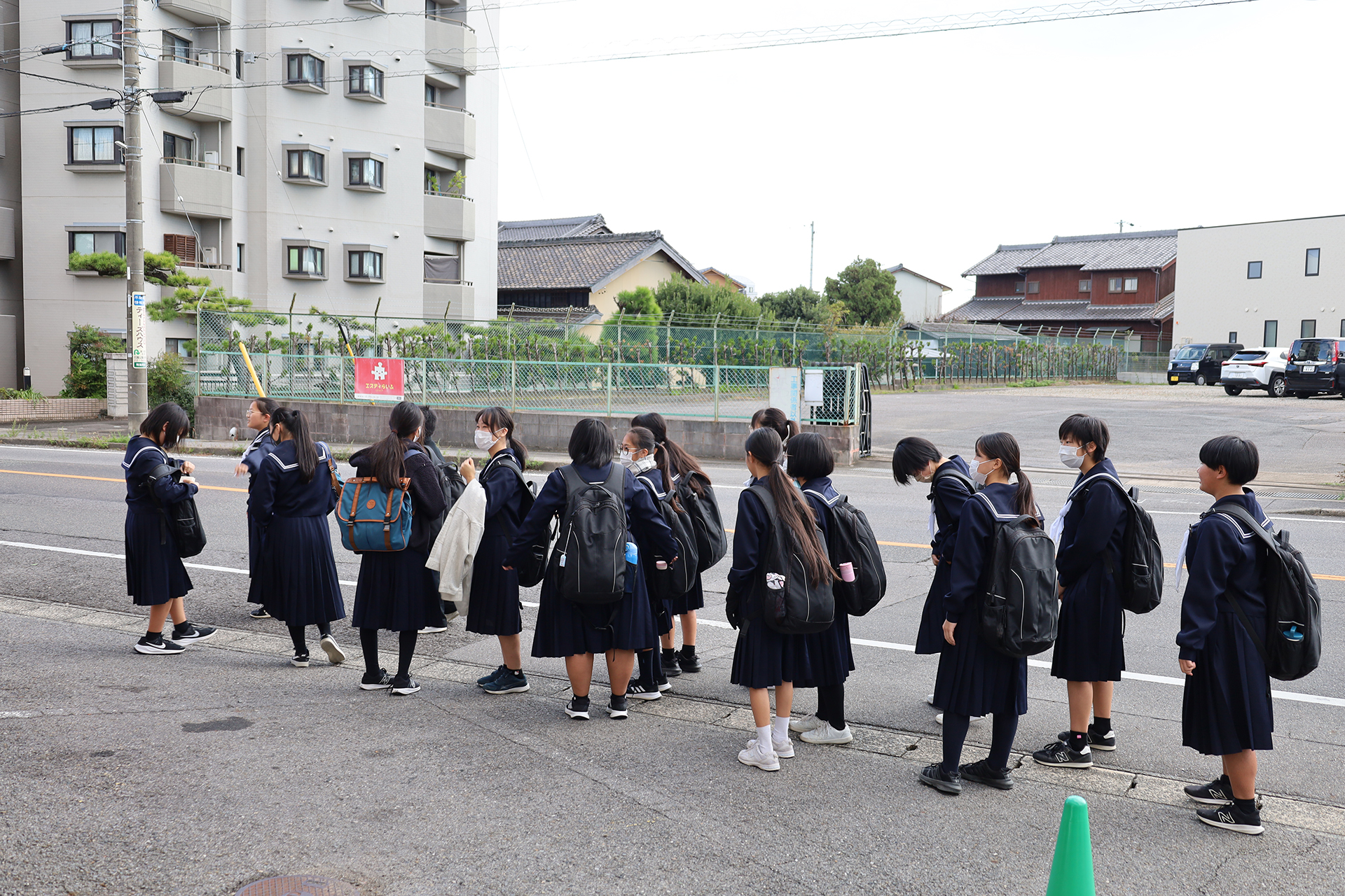 職場訪問　武豊中学校の生徒さん イメージ画像 