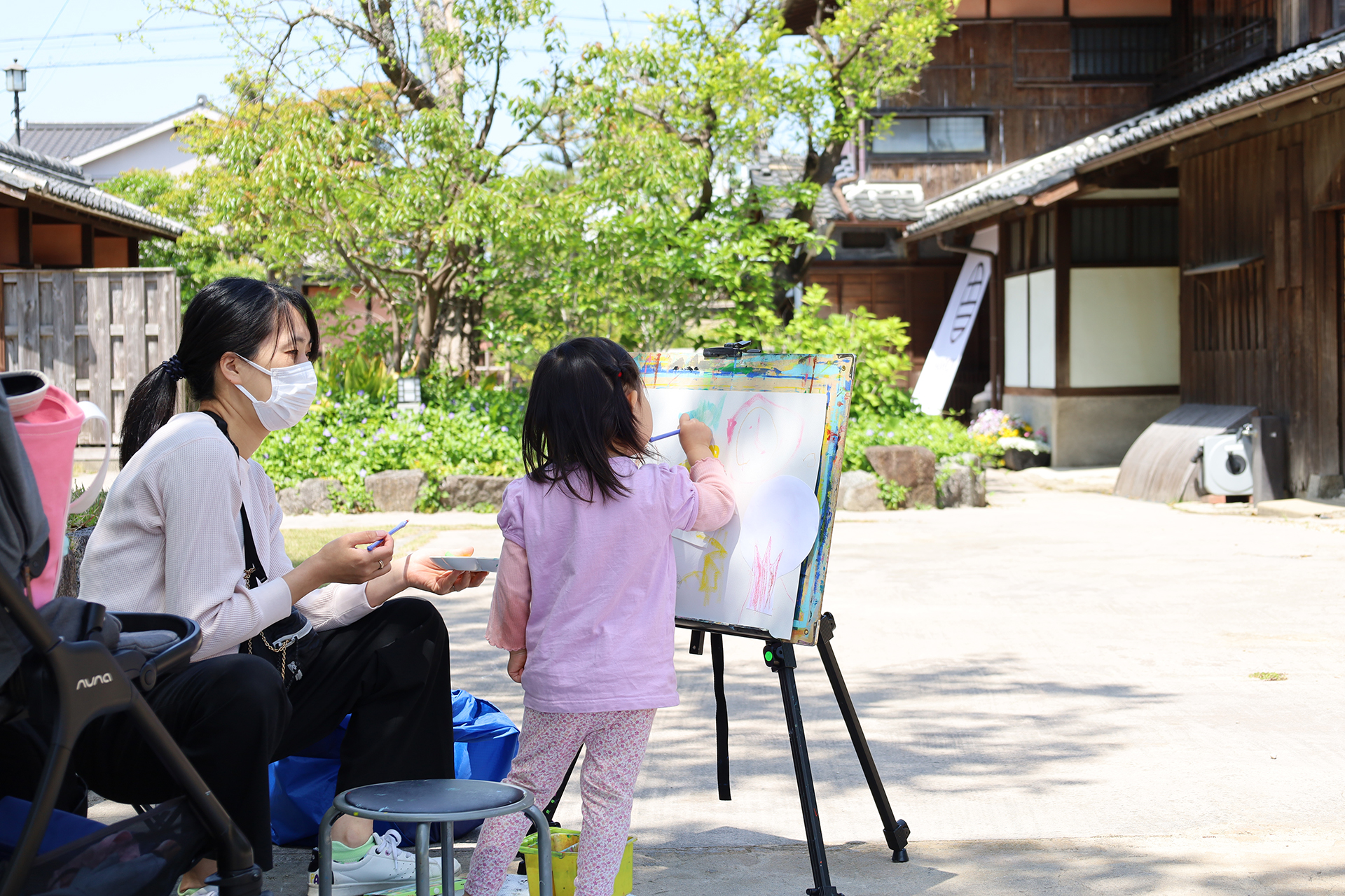 アトリエカラフル野外スケッチ会 in 半六庭園 イメージ画像
