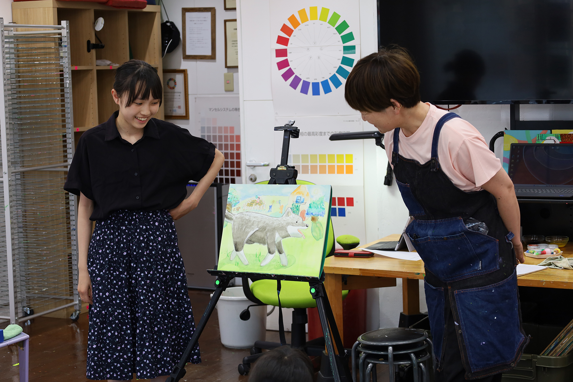 『遠近法で自由に表現しよう!発表会』絵画子どもクラスさん🎵 イメージ画像
