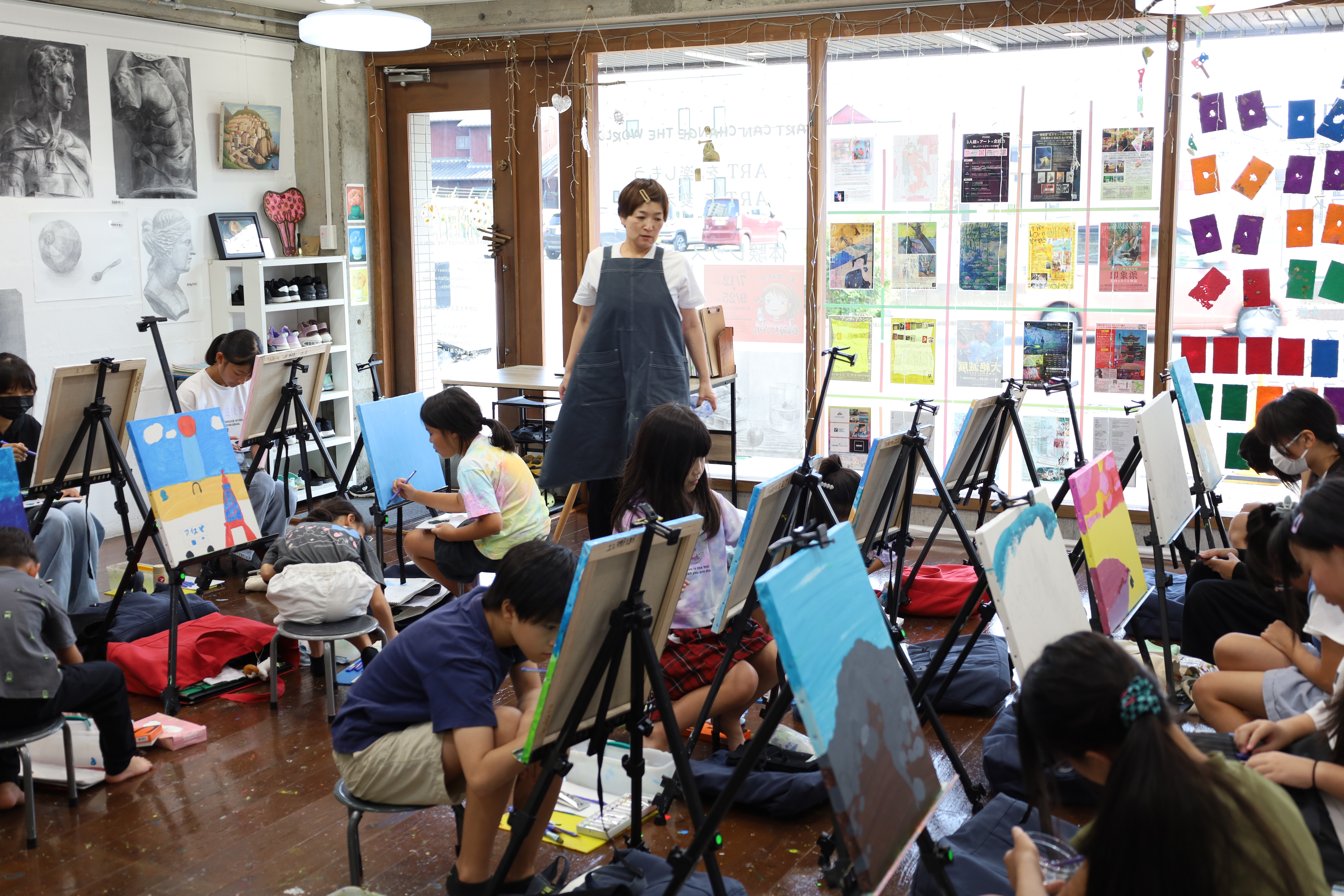 夏休み！カラフルキッズのレッスン風景　8月中盤その2 イメージ画像 