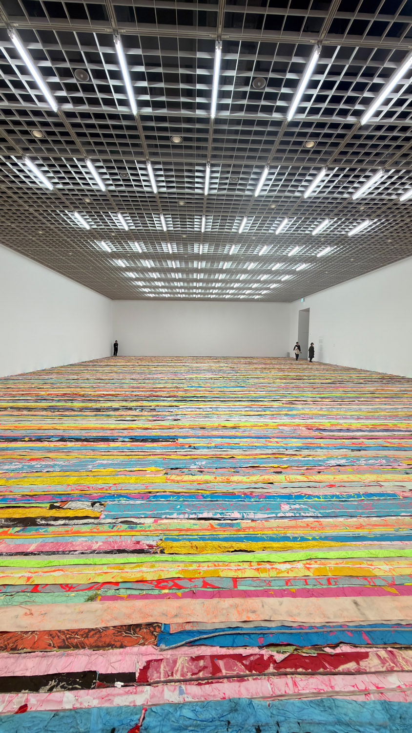 【韓国で現代アートを体感】マーク・ブラッドフォード「Keep Walking」アモーレパシフィック美術館 イメージ画像 