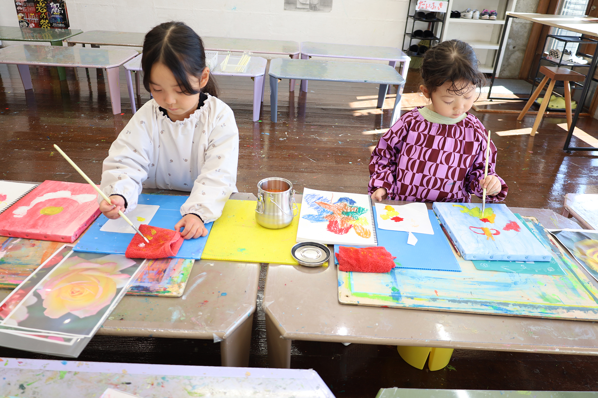 芸術の秋〜　油絵レッスンもスタートしています！ イメージ画像 