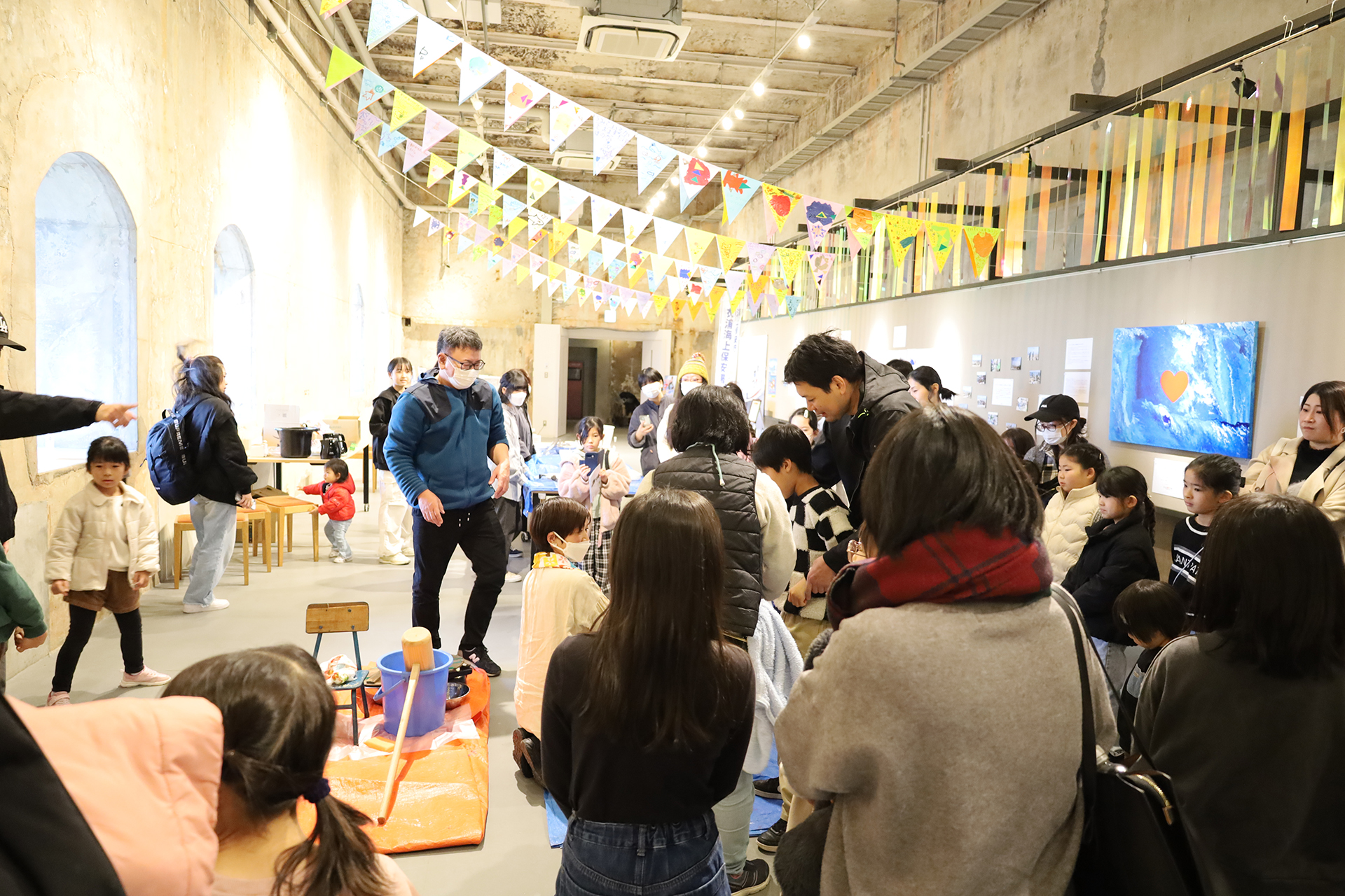 めちゃ楽しい餅つき大会で作品展スタート！！！その１ イメージ画像 