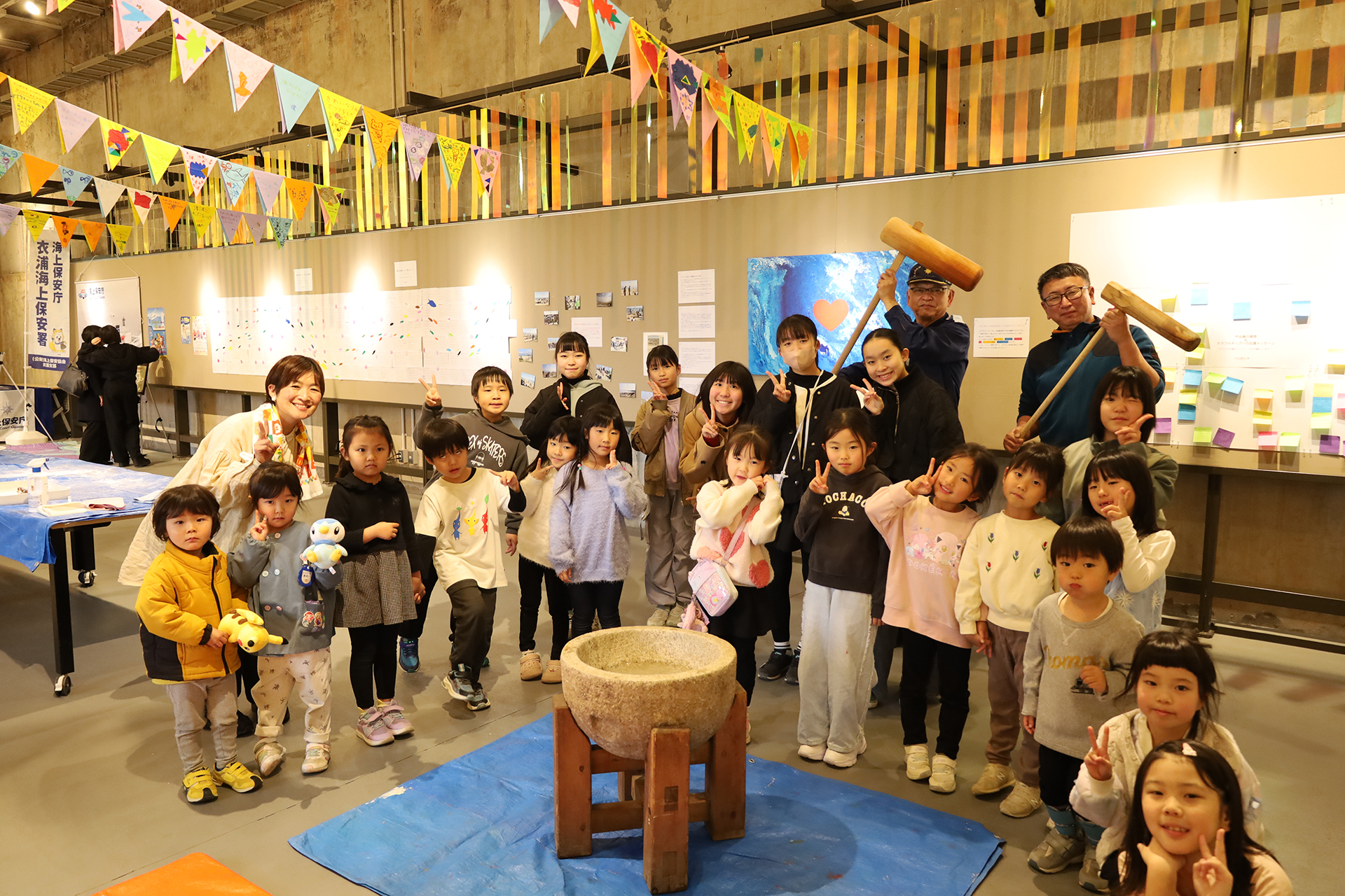 めちゃ楽しい餅つき大会で作品展スタート！！！その2 イメージ画像 